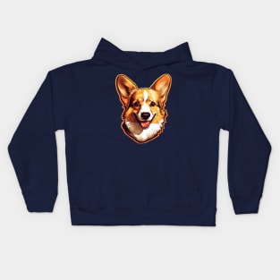 Corgi Kids Hoodie